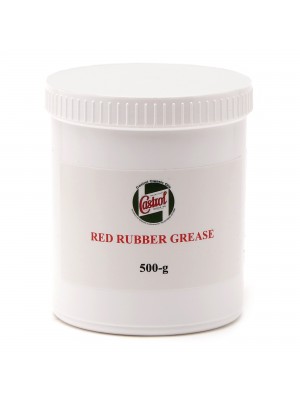 Castrol Classic Rotes Kautschukfett (Red Rubber Grease) - 500g Oldtimer Fett Dose